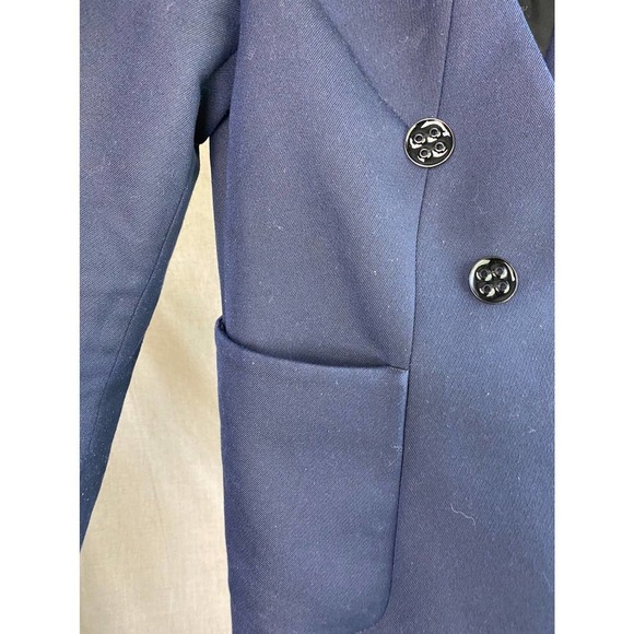 Twenty8Twelve London Keeler Fall Navy Blue Pea Coat Size 2 - Picture 6 of 10